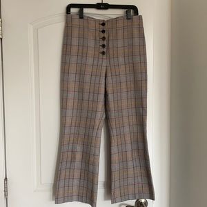 Veronica Beard Plaid Pants 6